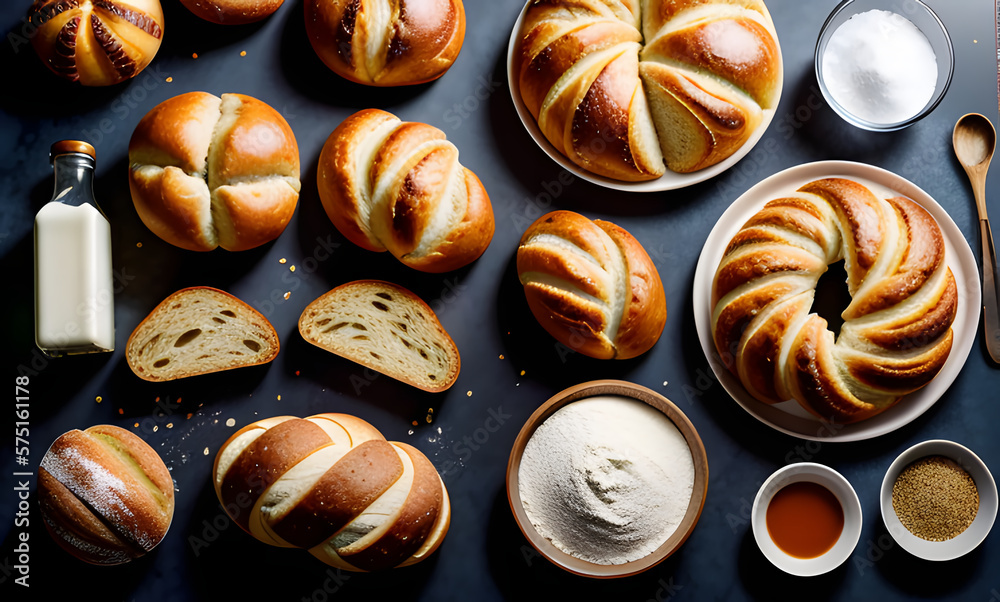 From the Oven to Your Table: Homemade Breads for a Warm and Cozy Meal, created with generative AI technology From the Oven to Your Table: Homemade Breads for a Warm and Cozy Meal, created with generative AI technology