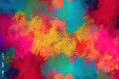 abstract colors and forms as background theme created with Generative AI technology