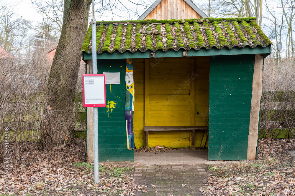 Bushaltestelle im Wendland Kreis Lüchow-Dannenberg Bushaltestelle im Wendland Kreis Lüchow-Dannenberg