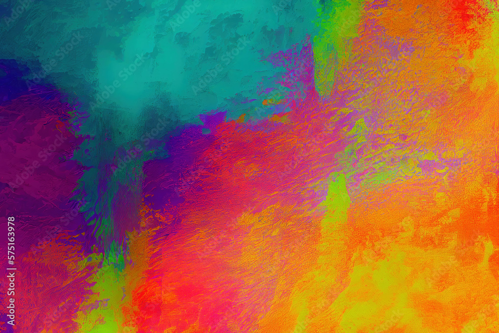 abstract watercolor background with watercolor splashes created with Generative AI technology