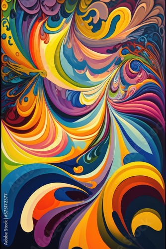 Colorful swirls background    A vibrant  abstract depiction of colorful swirls merging and flowing together in a chaotic yet harmonious dance.