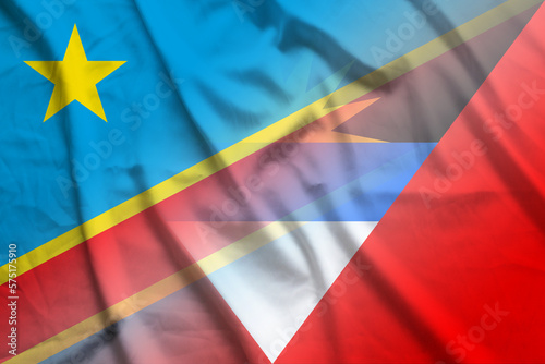 Democratic Republic of the Congo and Antigua and Barbuda official flag international relations ATG COG photo