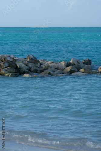 rocks in the sea