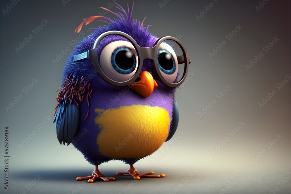 Cute Gouldian Finch bird Cute Gouldian Finch bird