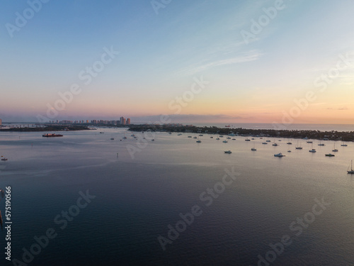 West palm beach sunrise at the beach  Florida