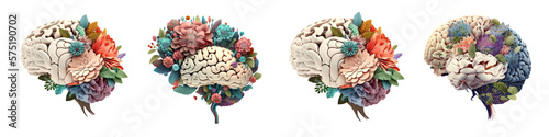 The Blossoming Brain Set: How Decorative Flowers Can Spark Creativity and Promote Positive Mental Well-being, Generative AI	