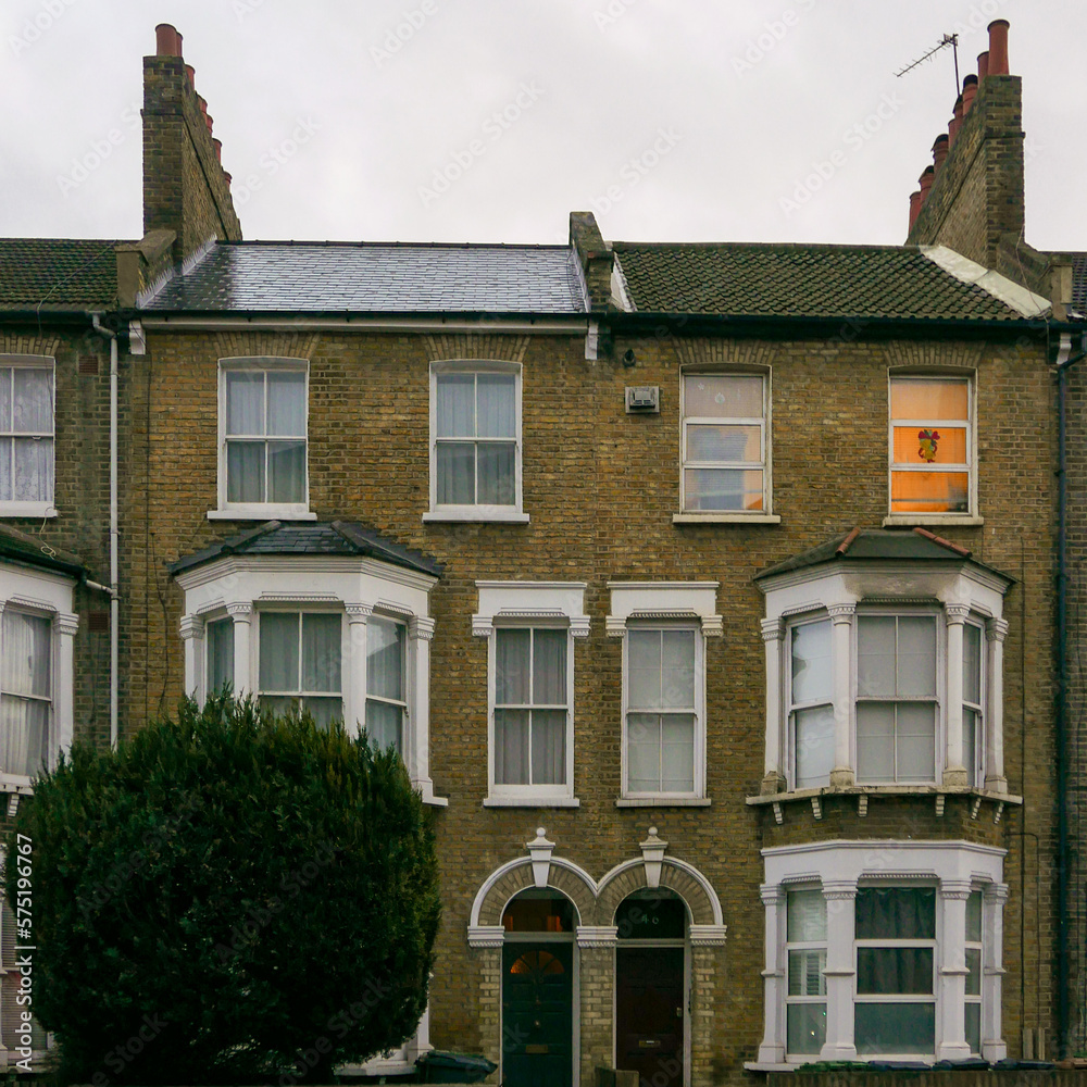 Terraced houses in Deptford, South East London