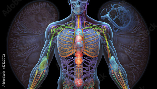 Fotografia human body anatomy