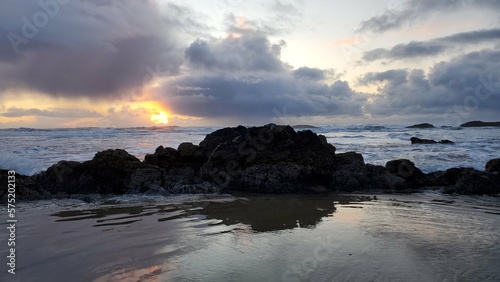 Pacific Ocean Beach in Oregon