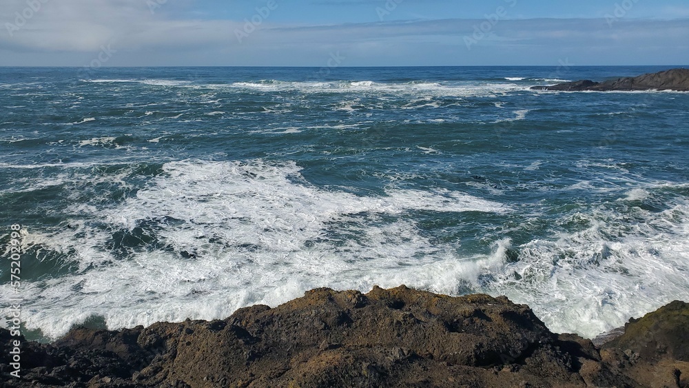 Pacific Ocean Beach in Oregon