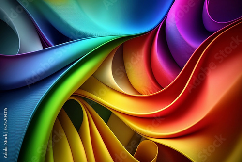 Bright colorful wallpaper/background generative art 