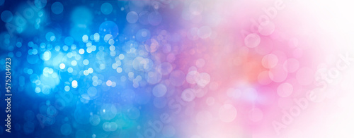 bstract bokeh background blue and pink