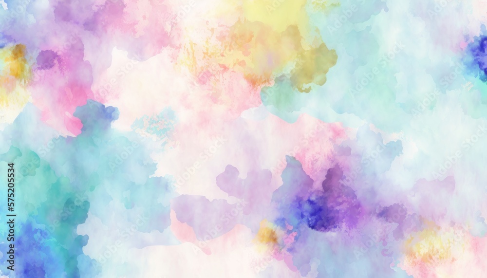 Colorful watercolor background. GENERATIVE AI