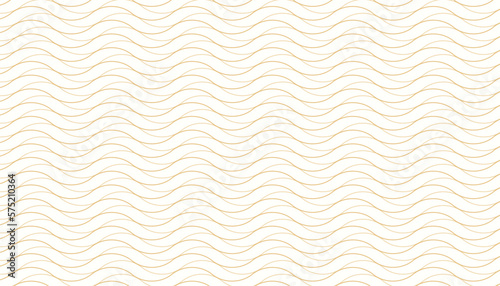 abstract wavy lines pattern banner in geometric style