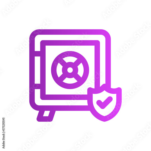 safebox gradient icon