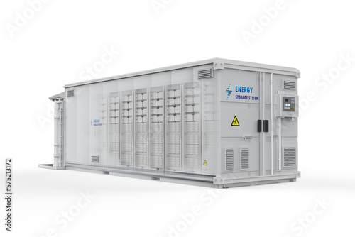 Energy storage system or battery container unit see thourgh photo