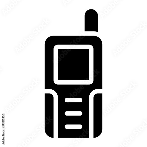 walkie talkie glyph icon