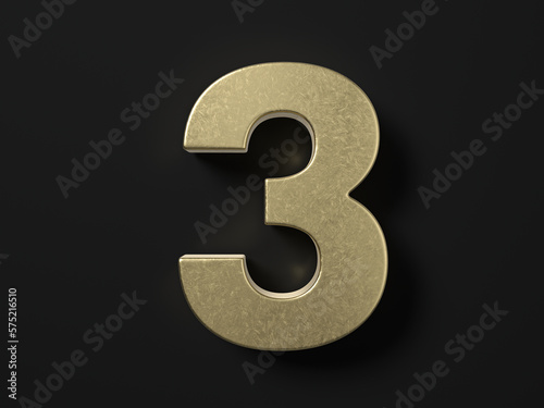 Gold number three