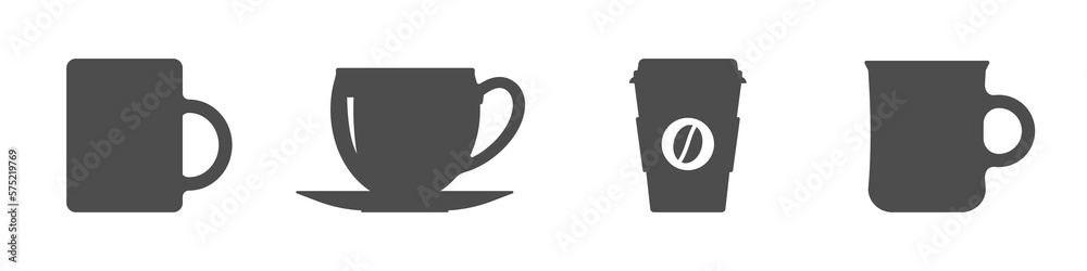 Coffee cup vector graphics collection Coffee cup vector graphics collection