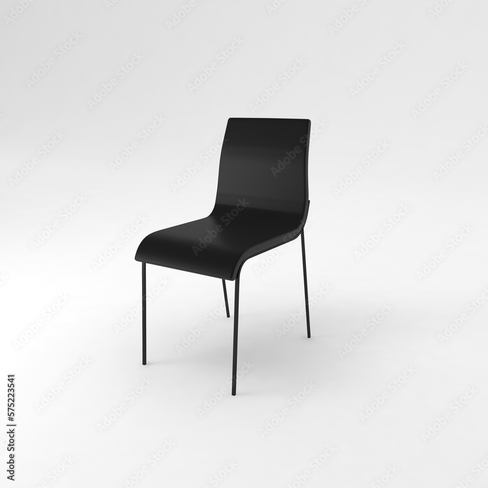 Armchair side view, modern designer furniture, Chair isolated on white background Armchair side view, modern designer furniture, Chair isolated on white background