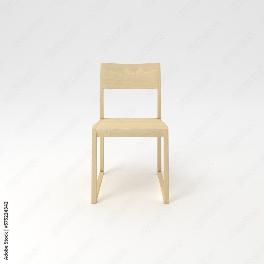 Armchair front view, modern designer furniture, Chair isolated on white background Armchair front view, modern designer furniture, Chair isolated on white background