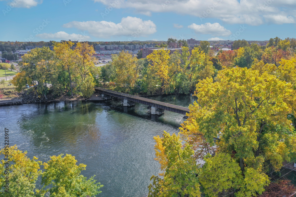 Fototapeta premium Elkhart River Trestle
