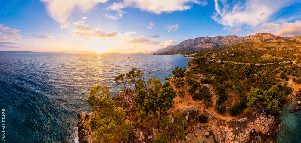 These stunning aerial photos of Croatia's beaches near Makarska reveal why this area is considered the most picturesque in the country.
