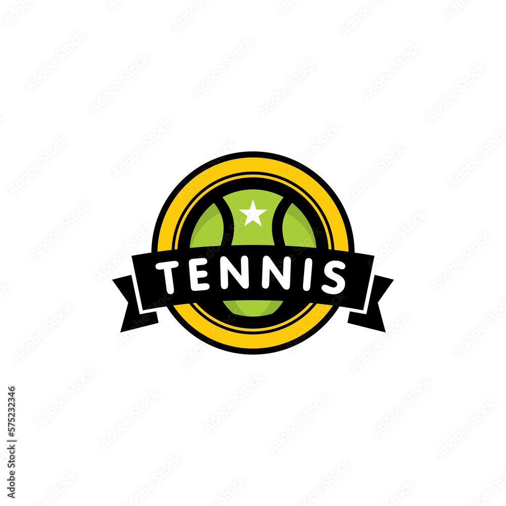 Tennis Club Logo. Padel Sport Logo Design Tennis Club Logo. Padel Sport Logo Design