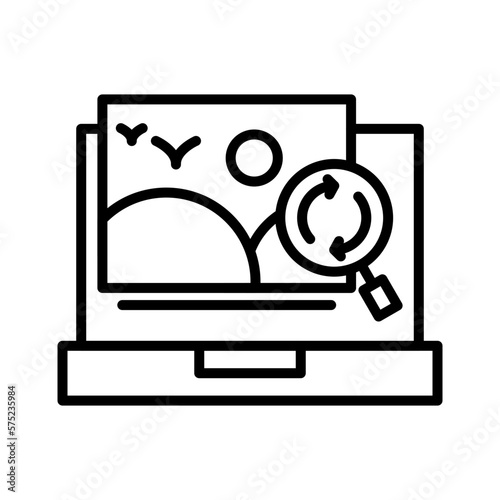 Search Image Icon Design