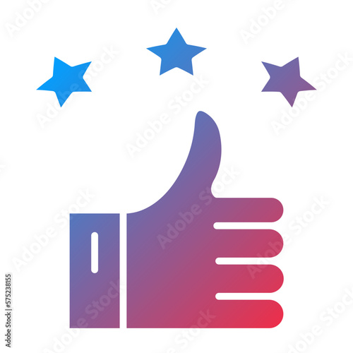 Vector Design Satisfaction Icon Style
