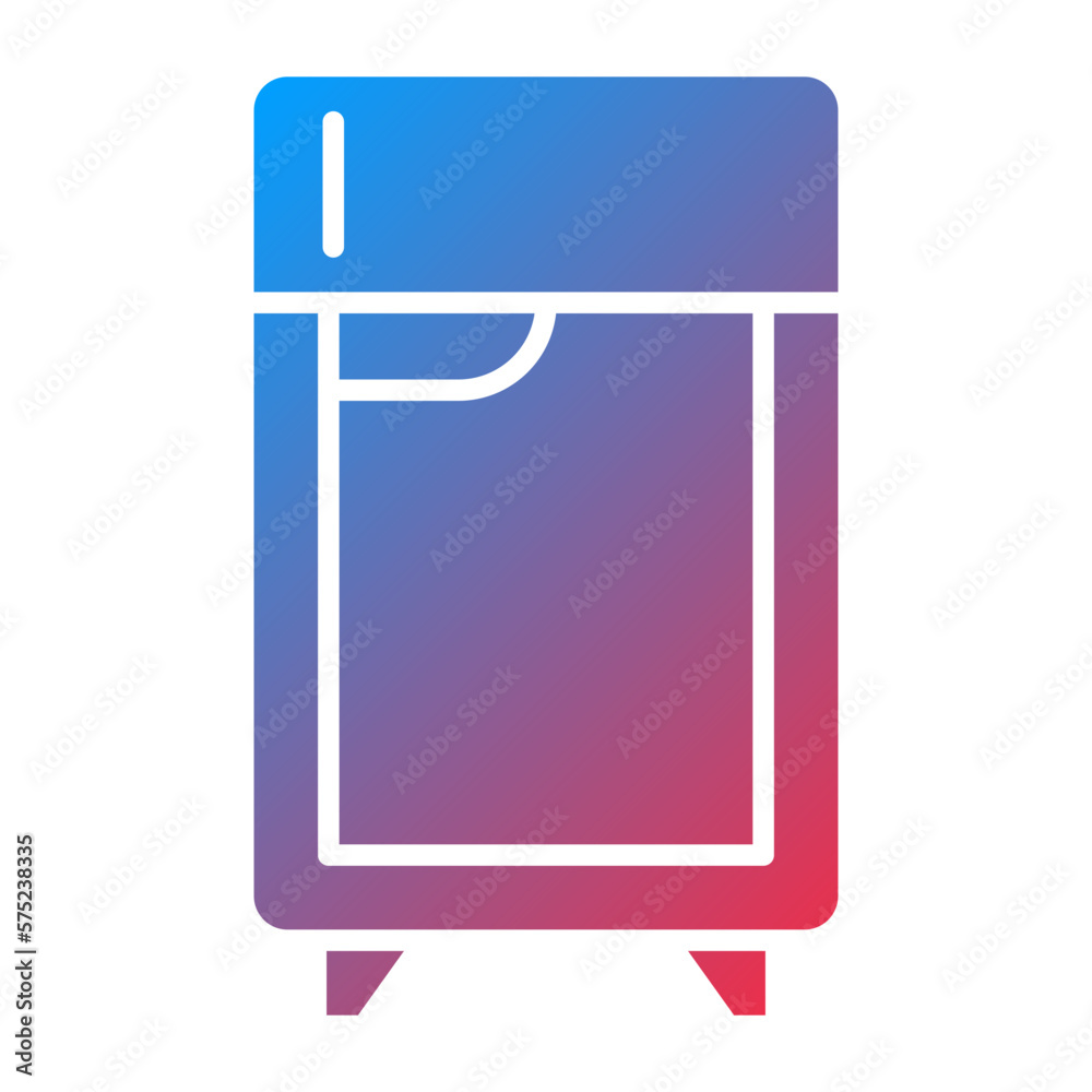 Vector Design Fridge Icon Style Vector Design Fridge Icon Style