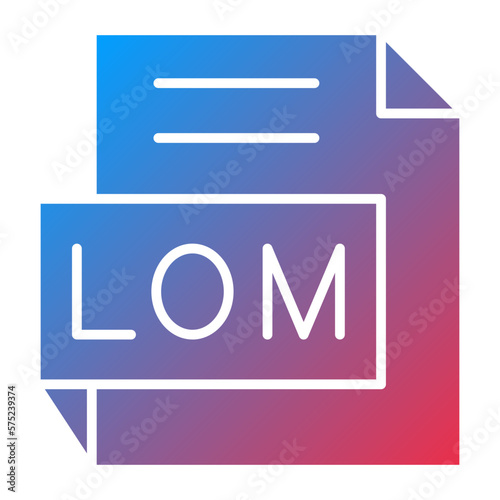 Vector Design LOM Icon Style