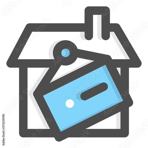 sold colored icon