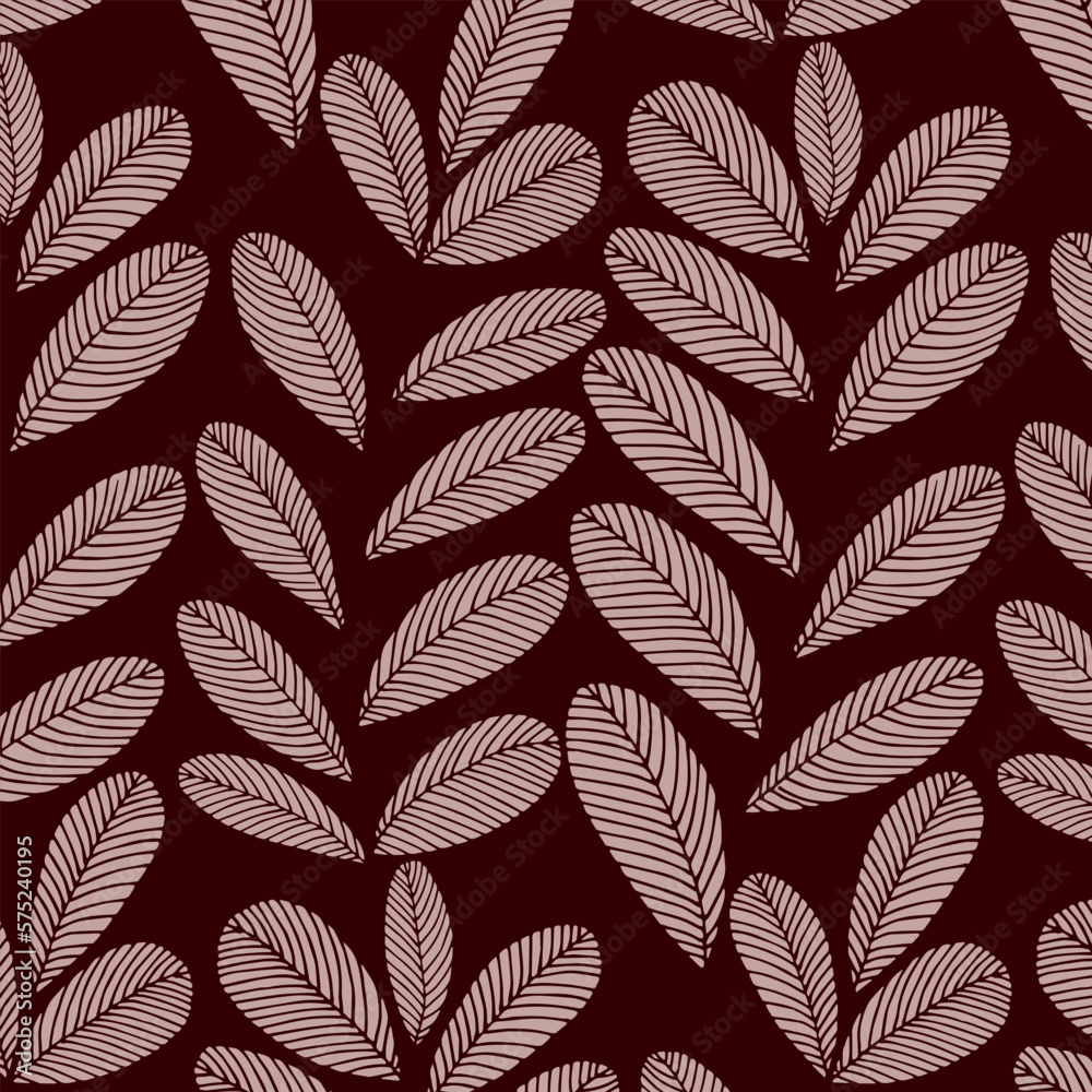 Natural pattern with leaves. Vector pattern for wallpapers. Natural pattern with leaves. Vector pattern for wallpapers.