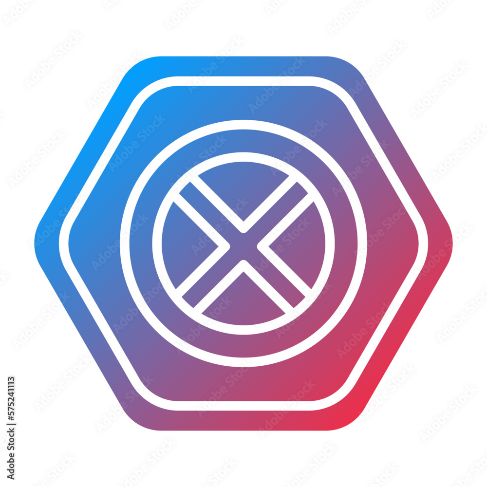 Vector Design No Stopping Icon Style Vector Design No Stopping Icon Style