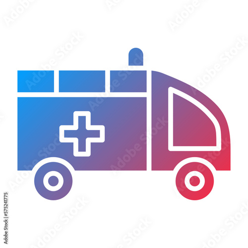 Vector Design Ambulance Icon Style