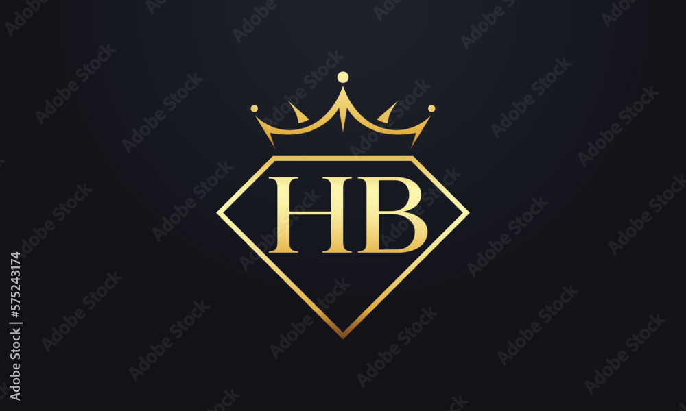 Diamond crown vector. Luxury queen logo for jewelry vector with letters Diamond crown vector. Luxury queen logo for jewelry vector with letters