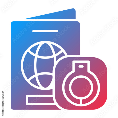 Vector Design Deported Icon Style