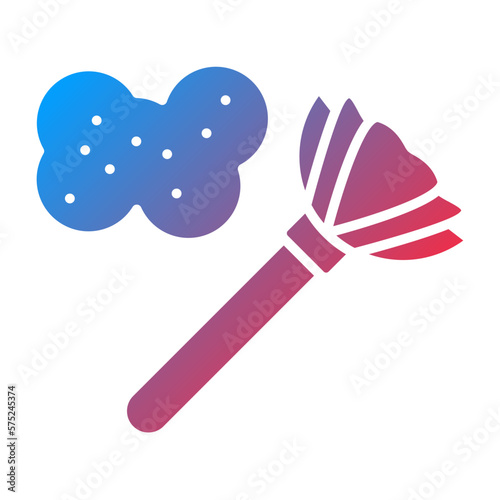 Vector Design Dusting Icon Style