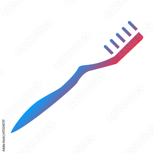 Vector Design Toothbrush Icon Style