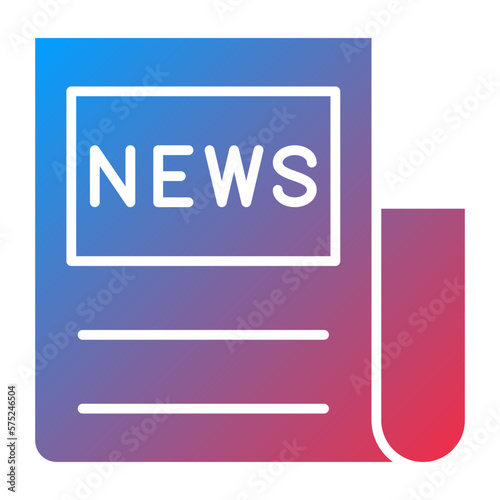 Vector Design News Banner Icon Style