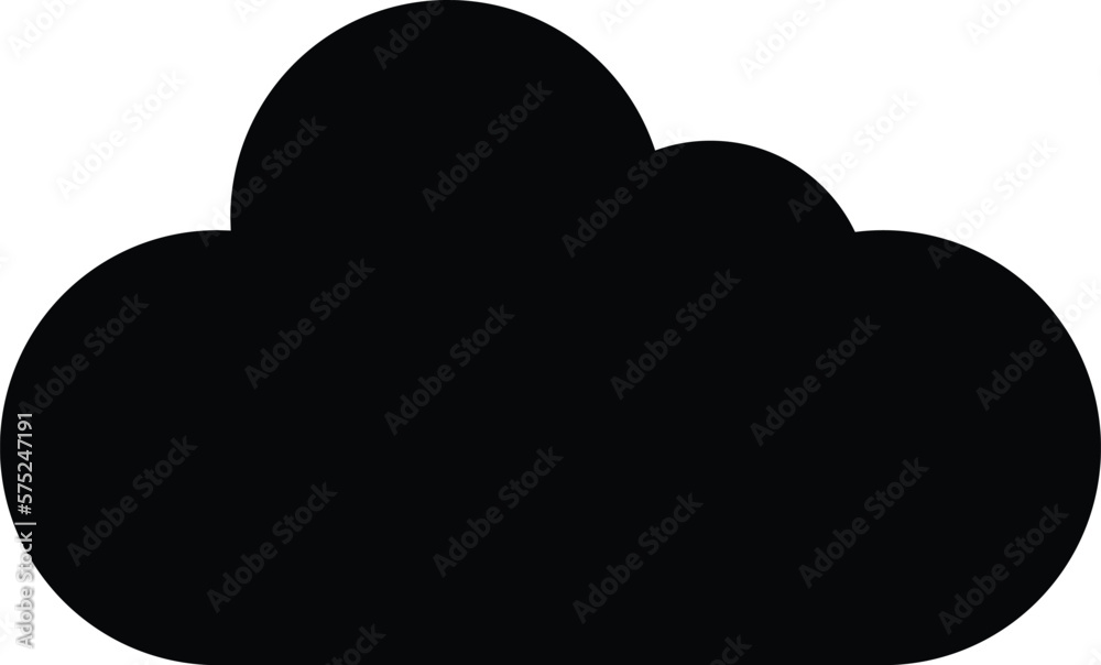 Cloud Vector Icon Design Illustration Cloud Vector Icon Design Illustration