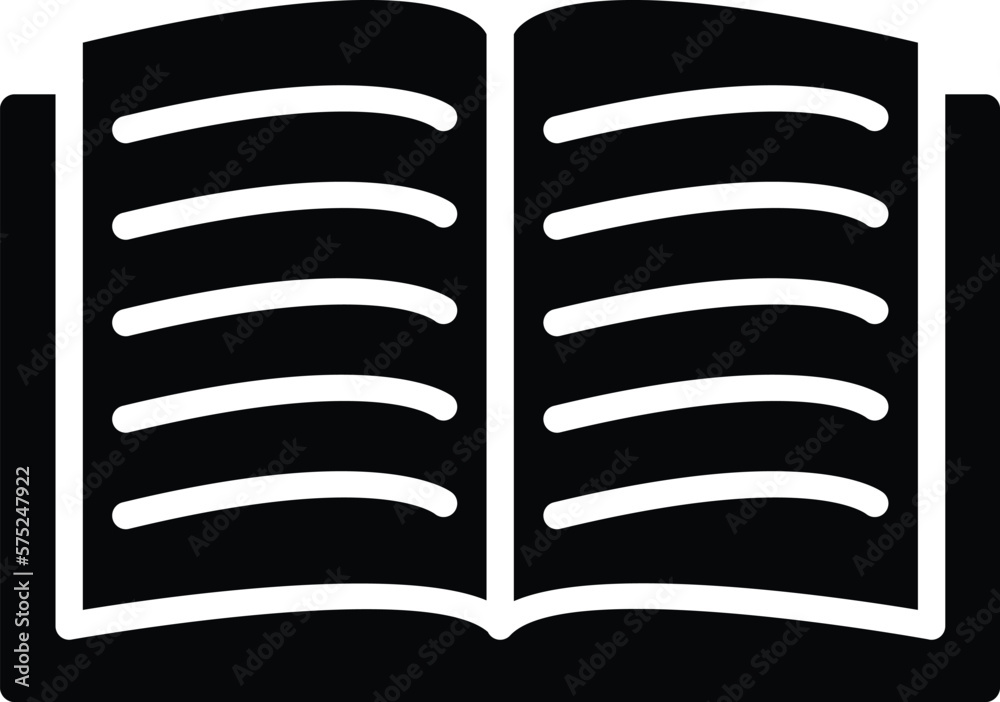 Book Vector Icon Design Illustration
