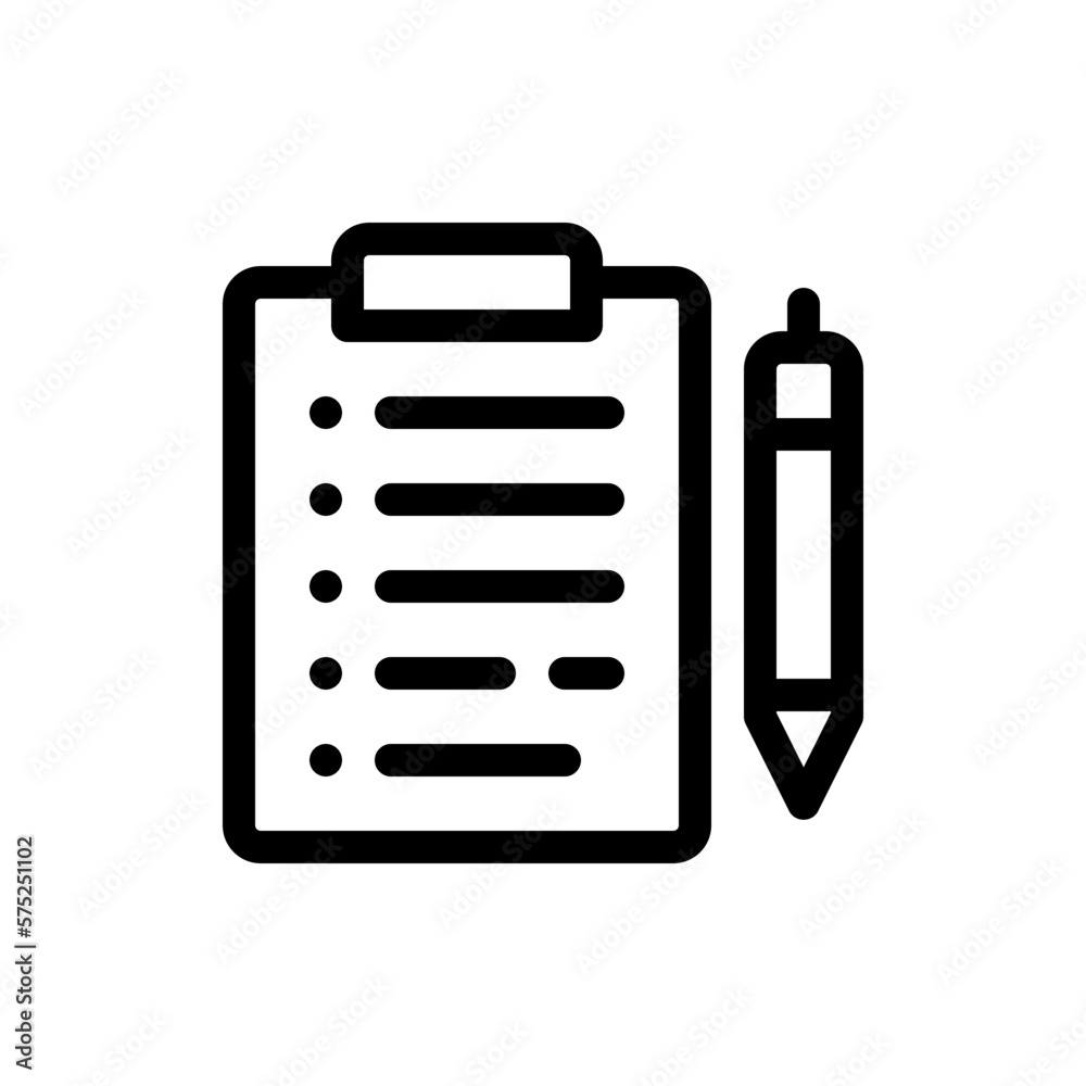 tasks line icon tasks line icon