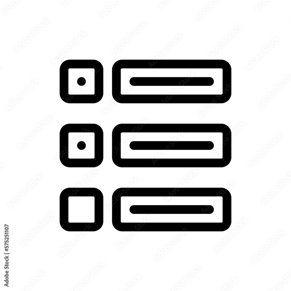 tasks line icon tasks line icon