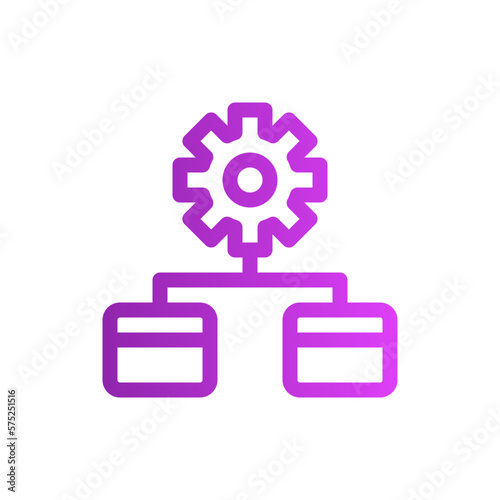 organize gradient icon