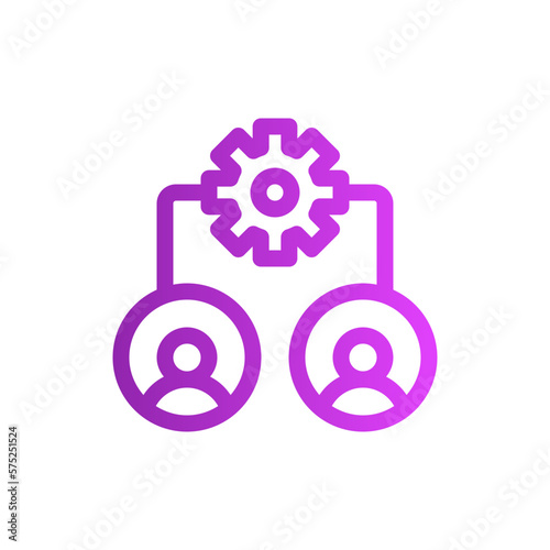 organize gradient icon