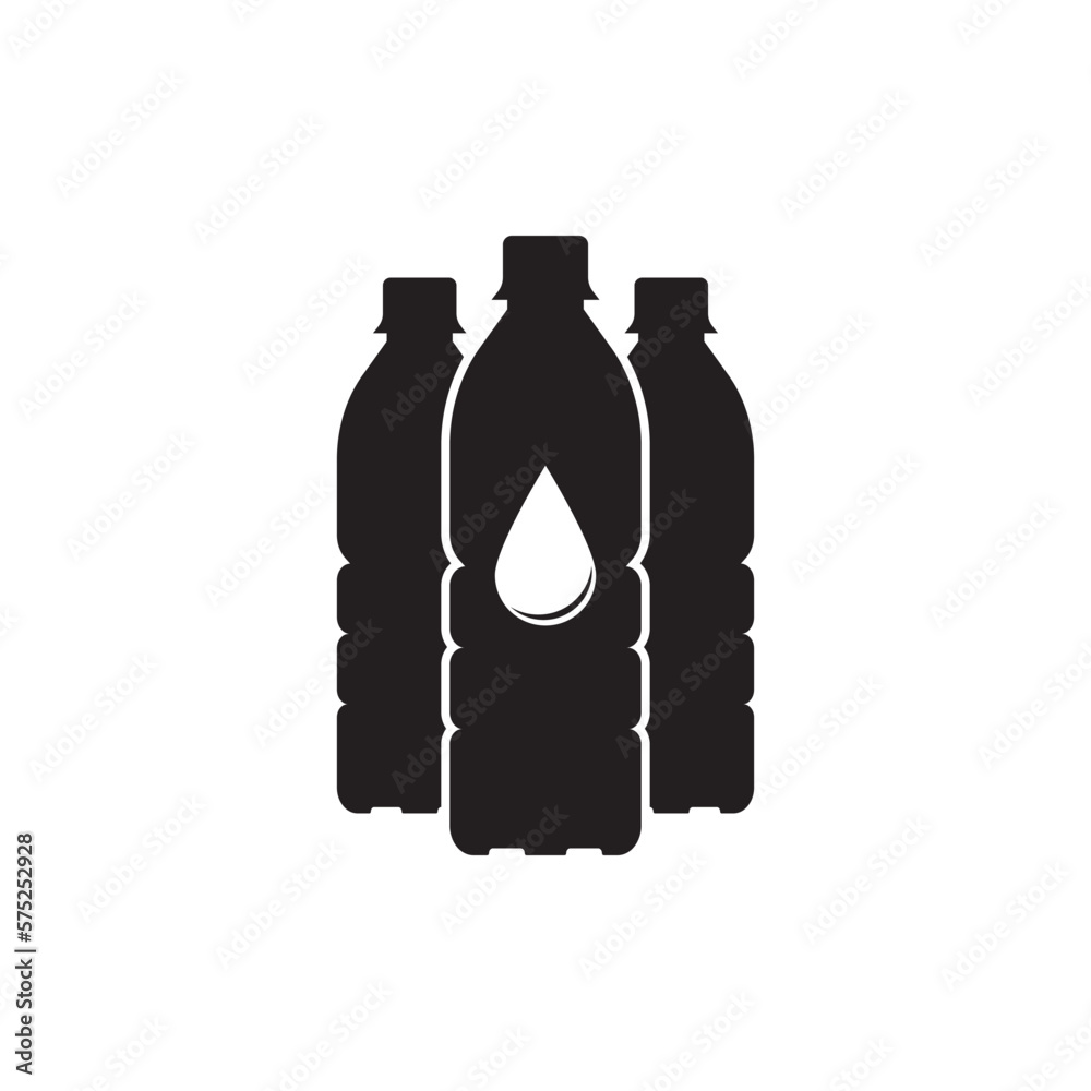 Drink bottle icon,illustration design template. Drink bottle icon,illustration design template.
