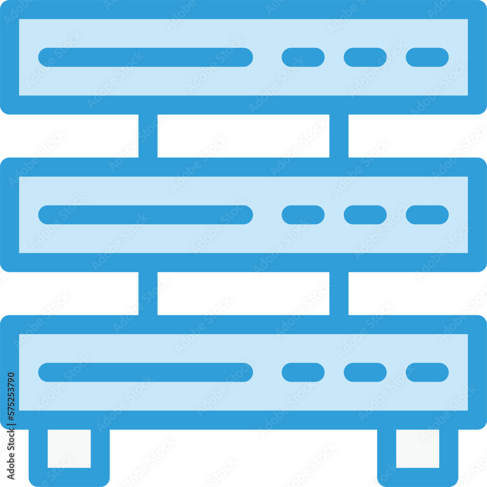Server Vector Icon Design Illustration Server Vector Icon Design Illustration