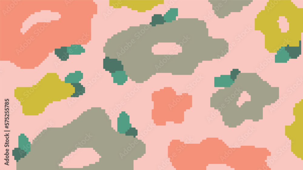 Big Flowery Pixel Art Presentation Background Big Flowery Pixel Art Presentation Background